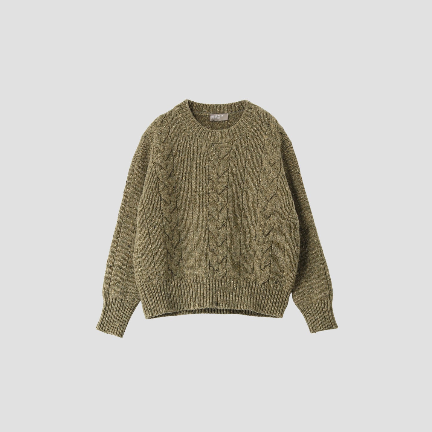 SOFT WOOL DONEGAL KNIT