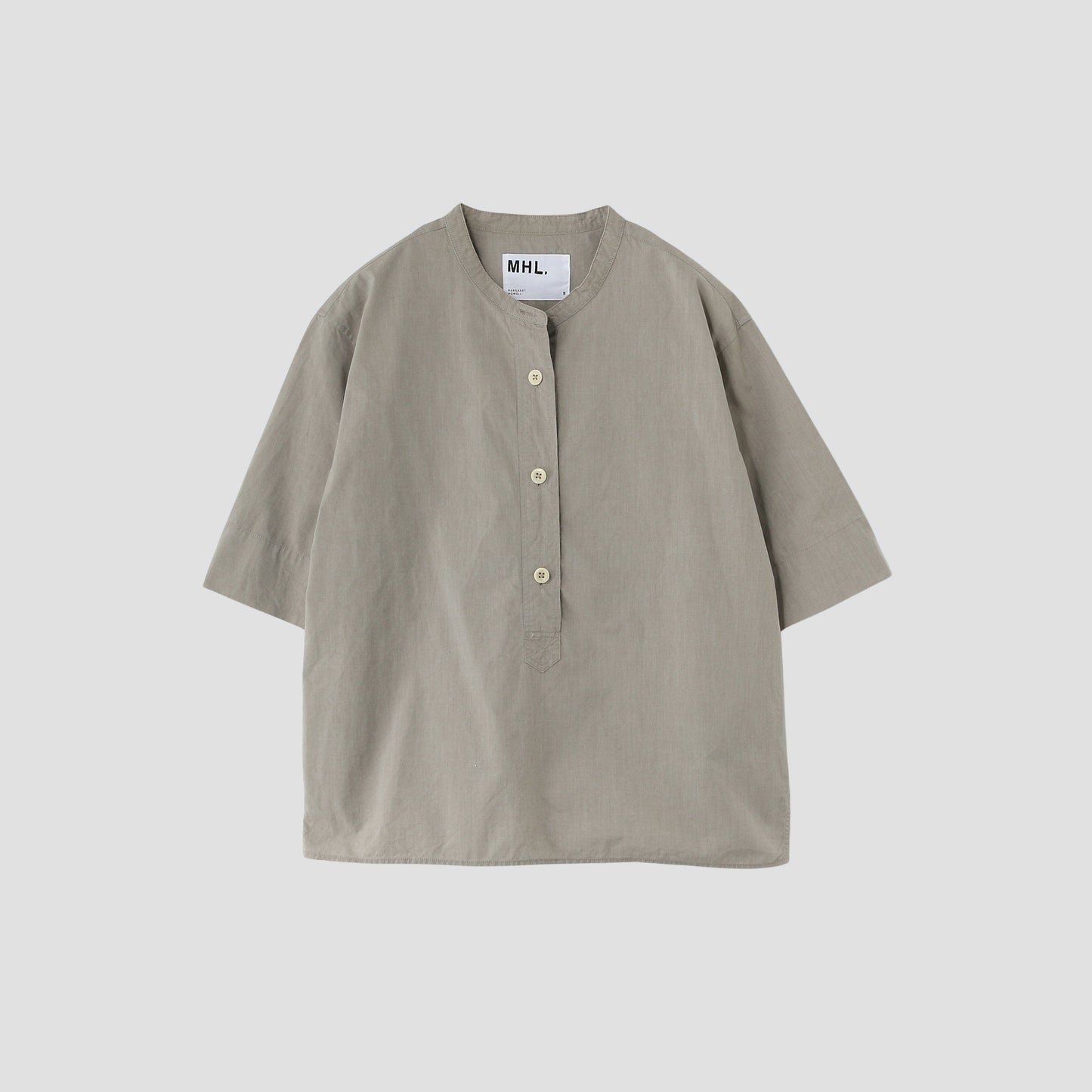 NATURAL COTTON CHAMBRAY SHIRT