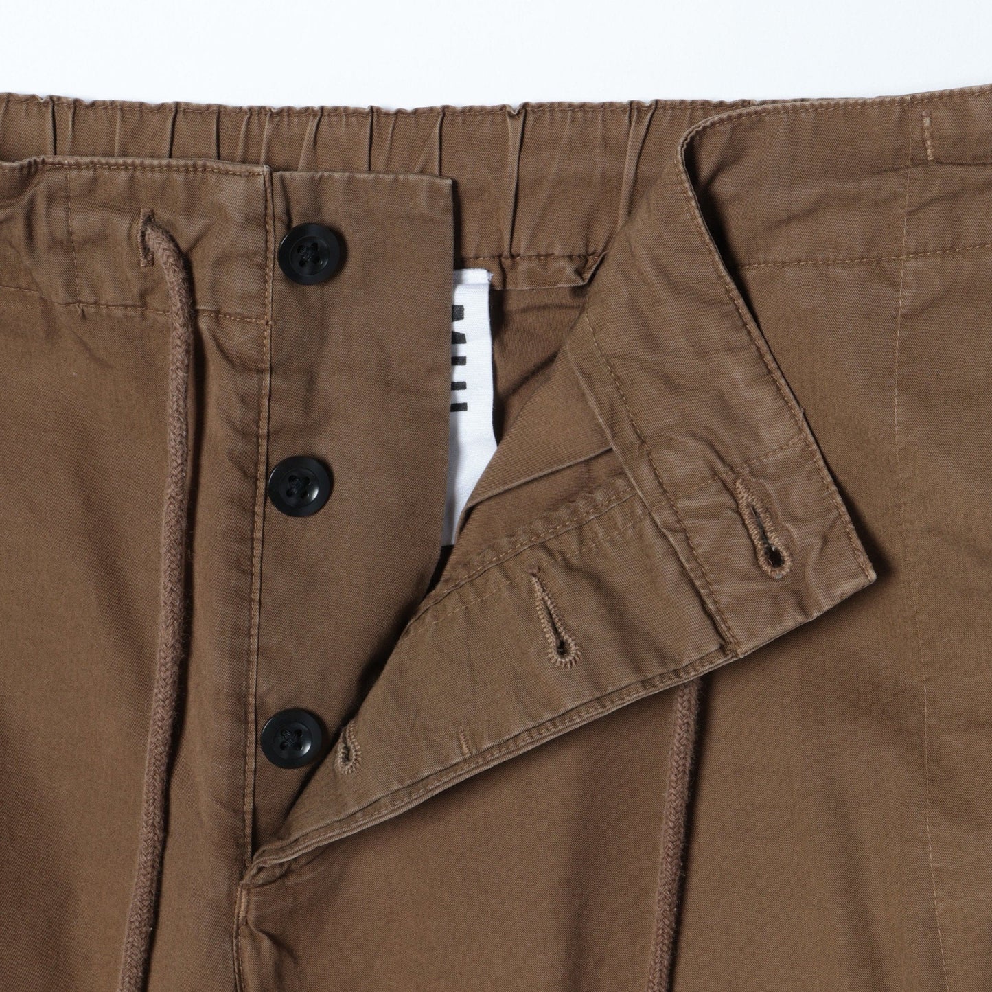SUPERFINE COTTON TWILL TROUSERS