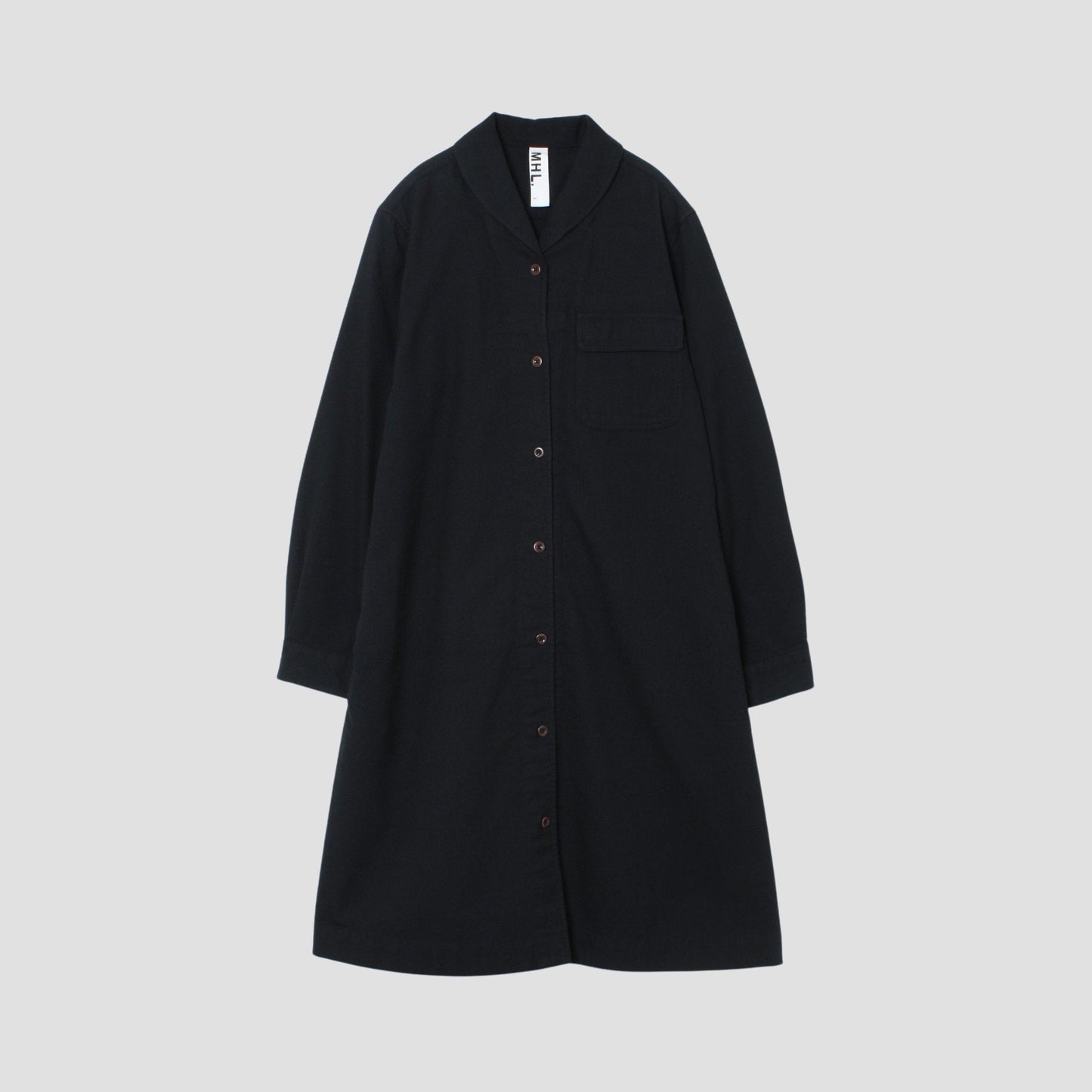 WASHED FLANNEL DRESS