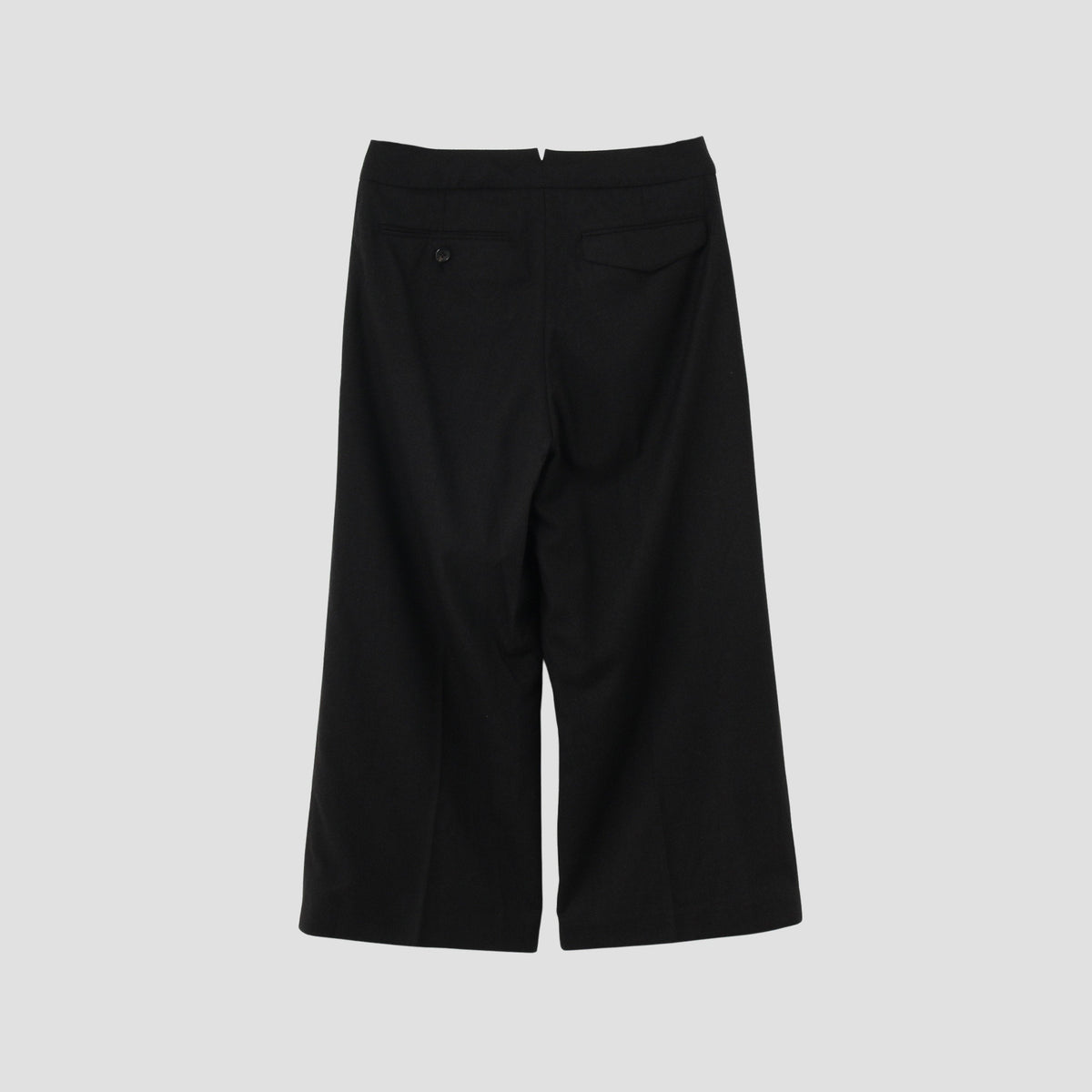 FINE WOOL FLANNEL TROUSERS