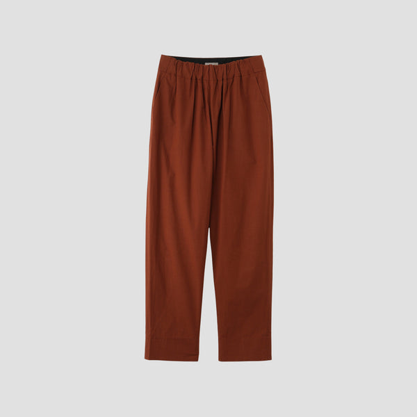 PLAIN COTTON SILK TROUSERS