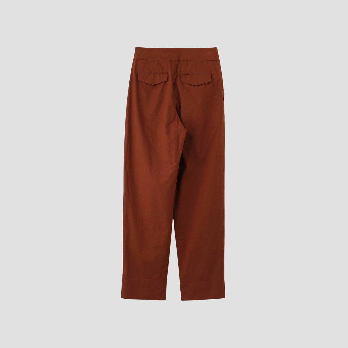 PLAIN COTTON SILK TROUSERS