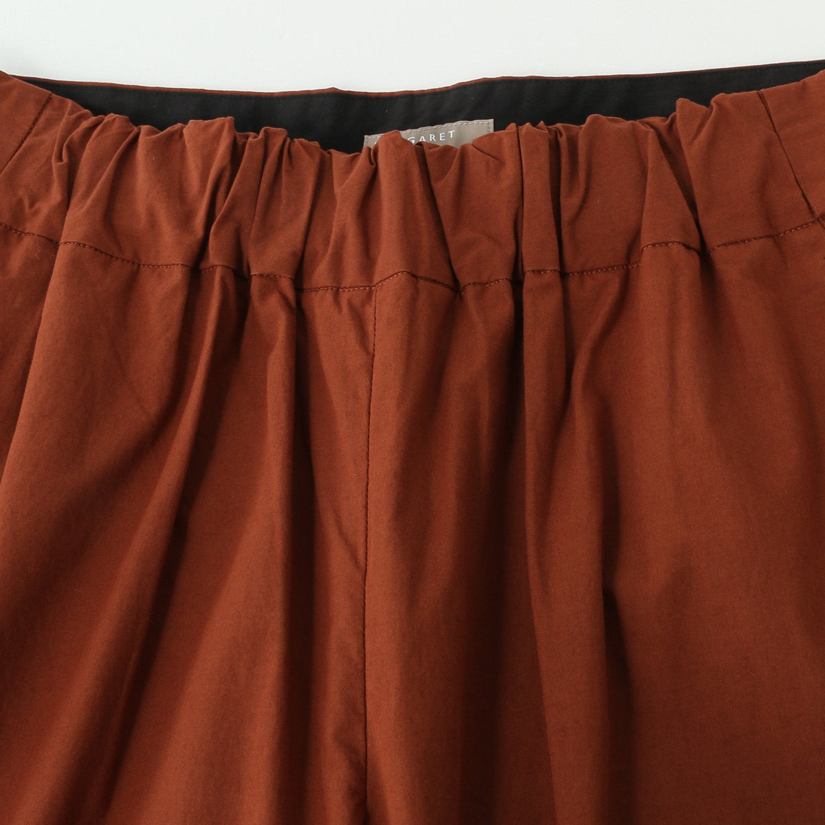 PLAIN COTTON SILK TROUSERS