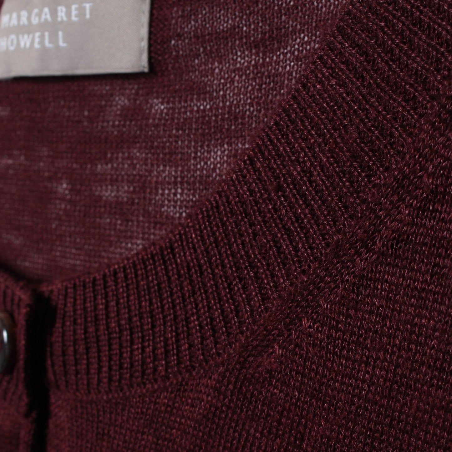 SUPERFINE LINEN CARDIGAN KNIT