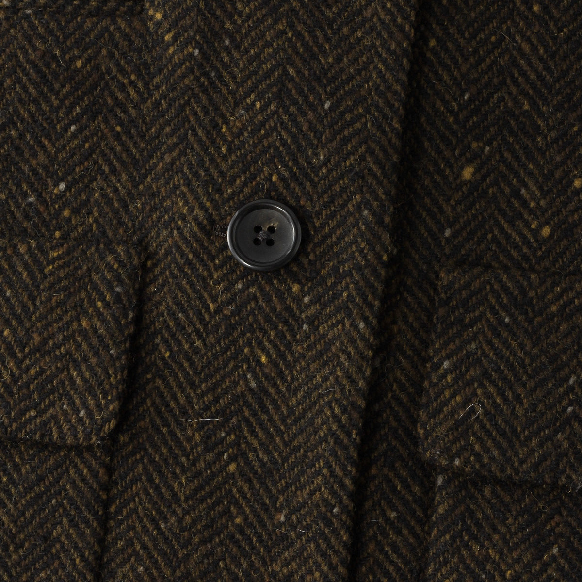 HERRINGBONE WOOL COAT