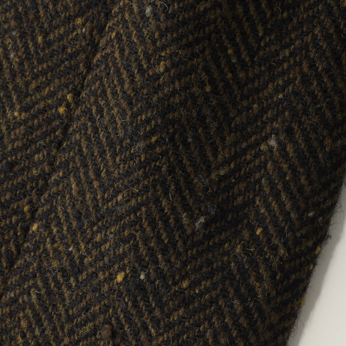 HERRINGBONE WOOL COAT