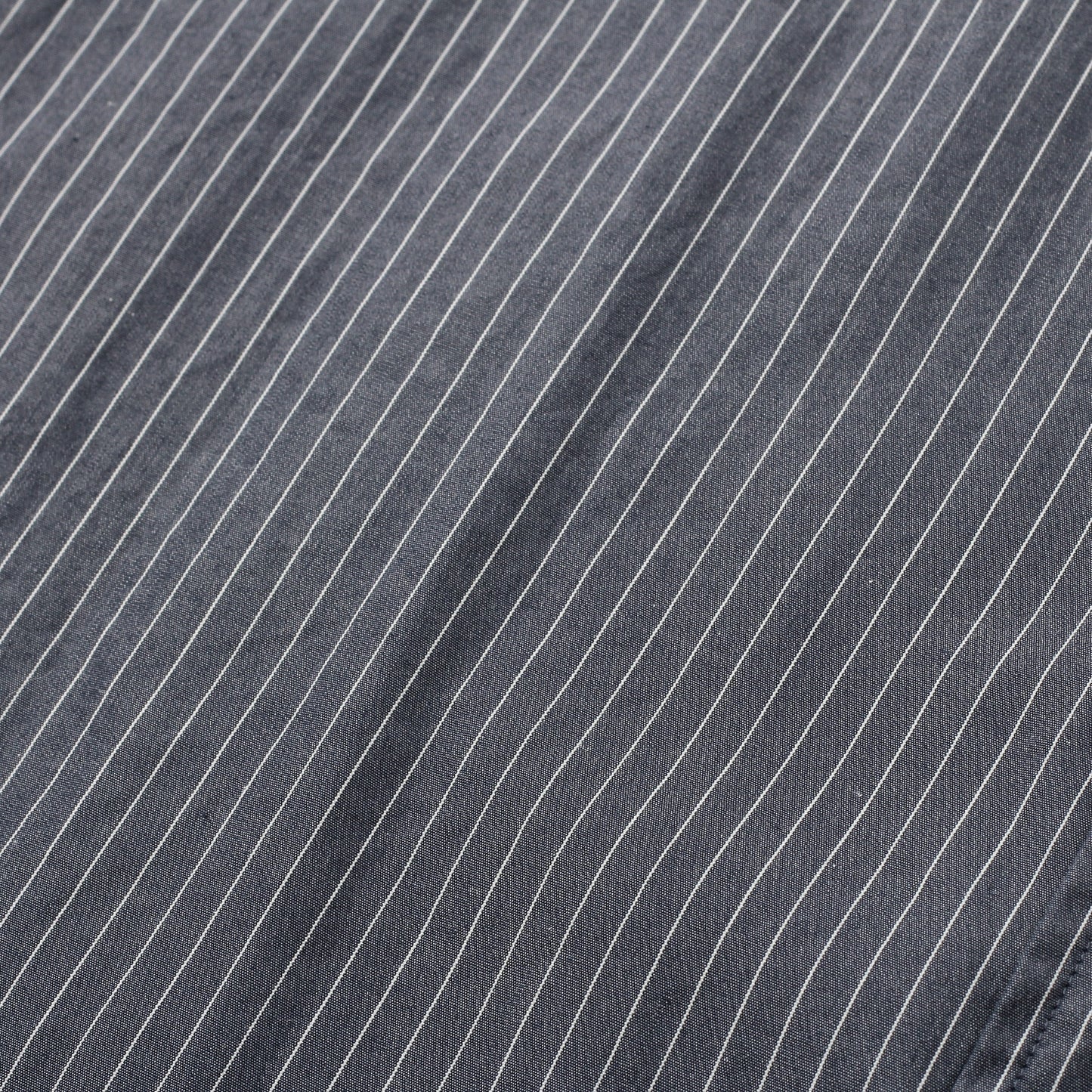 PENCIL STRIPE COTTON POPLIN SHIRT