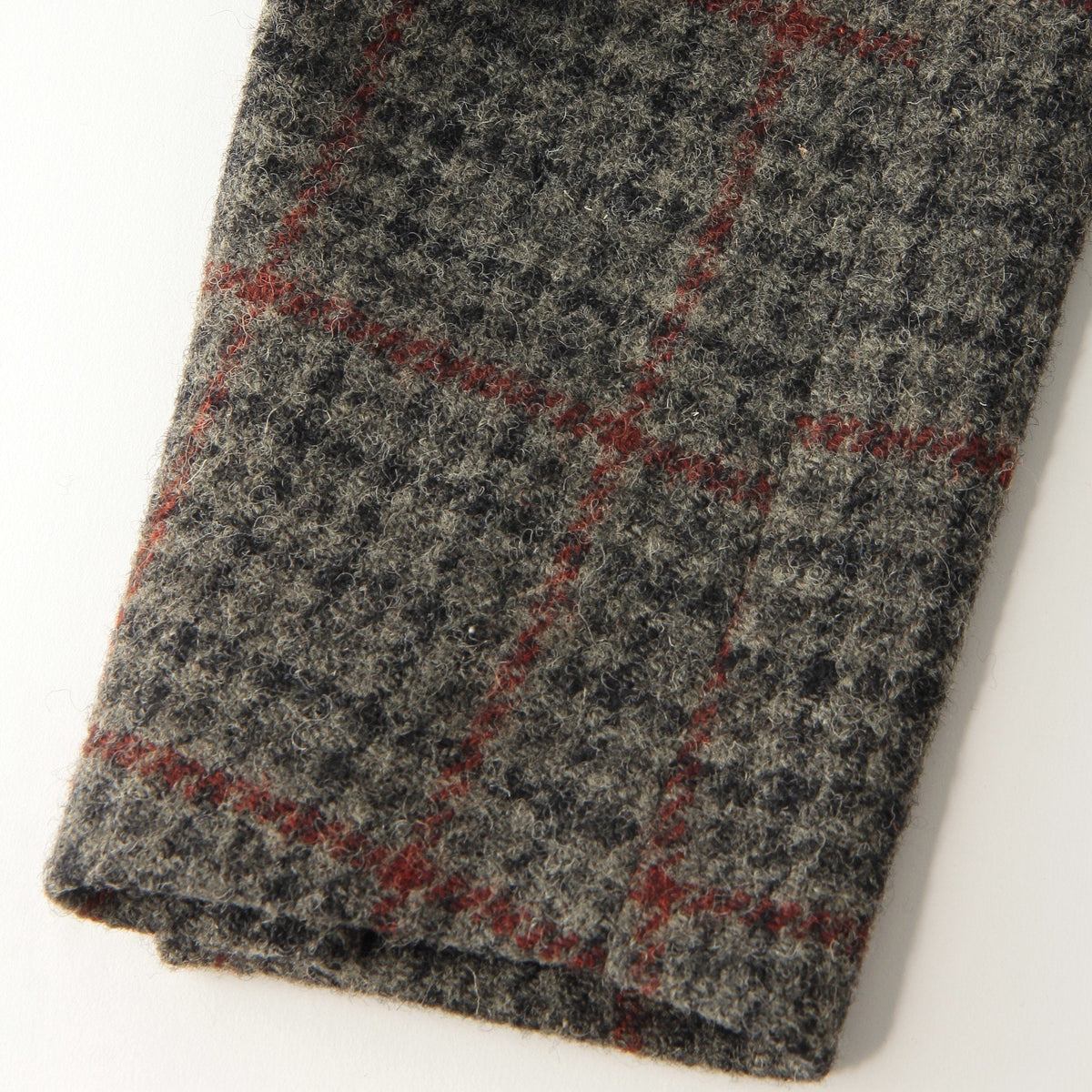 GLEN CHECK WOOL JACKET