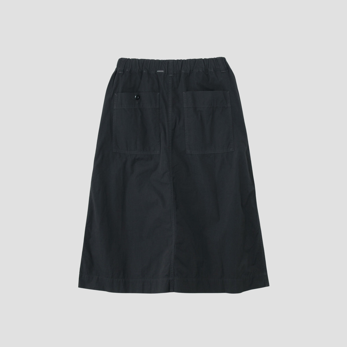 FINE COMPACT POPLIN SKIRT