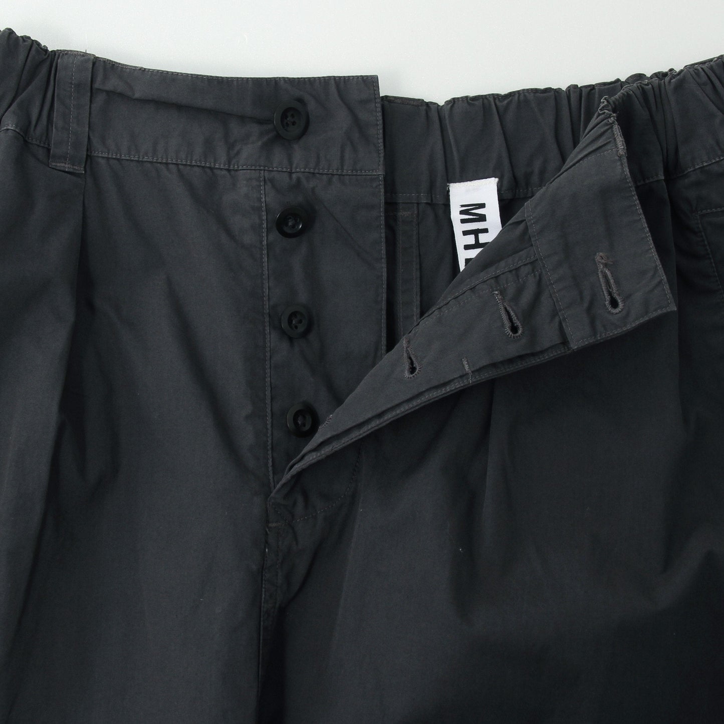 FINE COMPACT POPLIN SKIRT