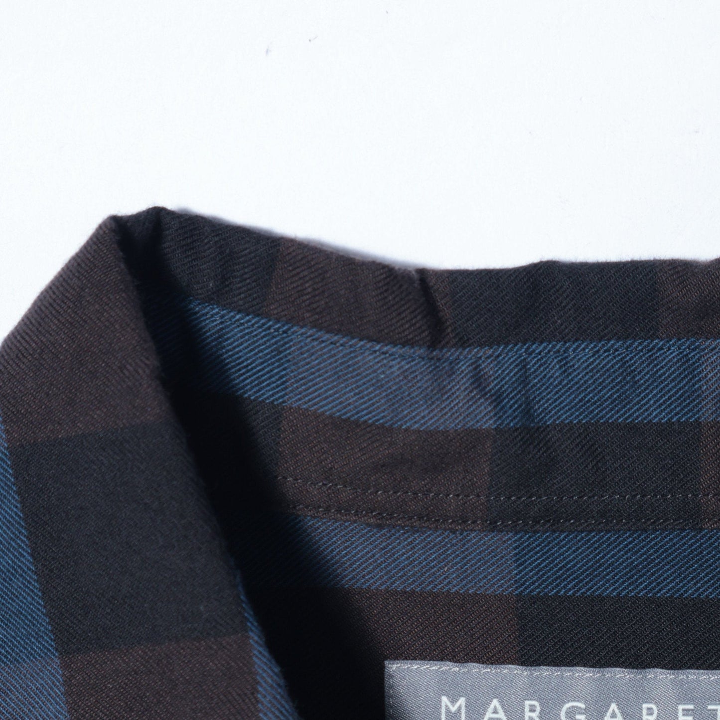 COTTON CASHMERE CHECK SHIRT