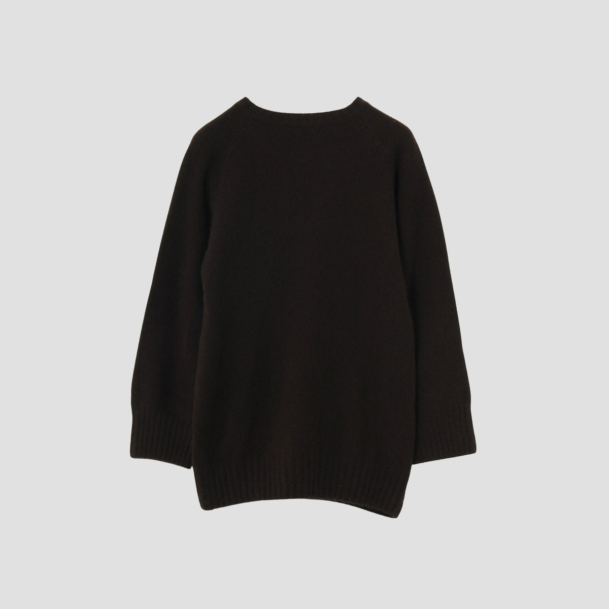 OVERSIZED V NECK JUMPER KNIT