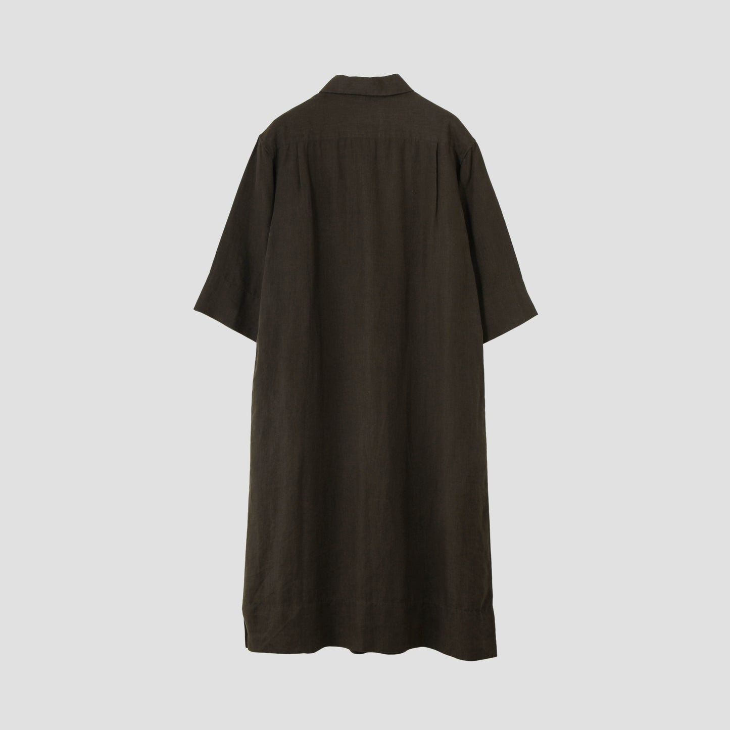 SHIRTING LINEN DRESS