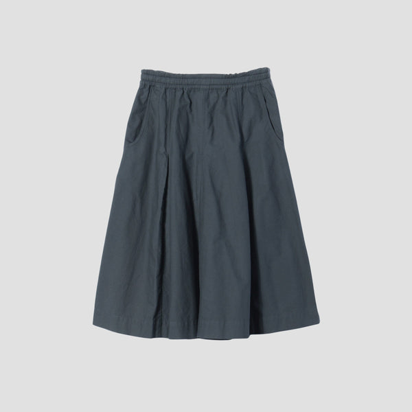 DRY COTTON OXFORD SKIRT