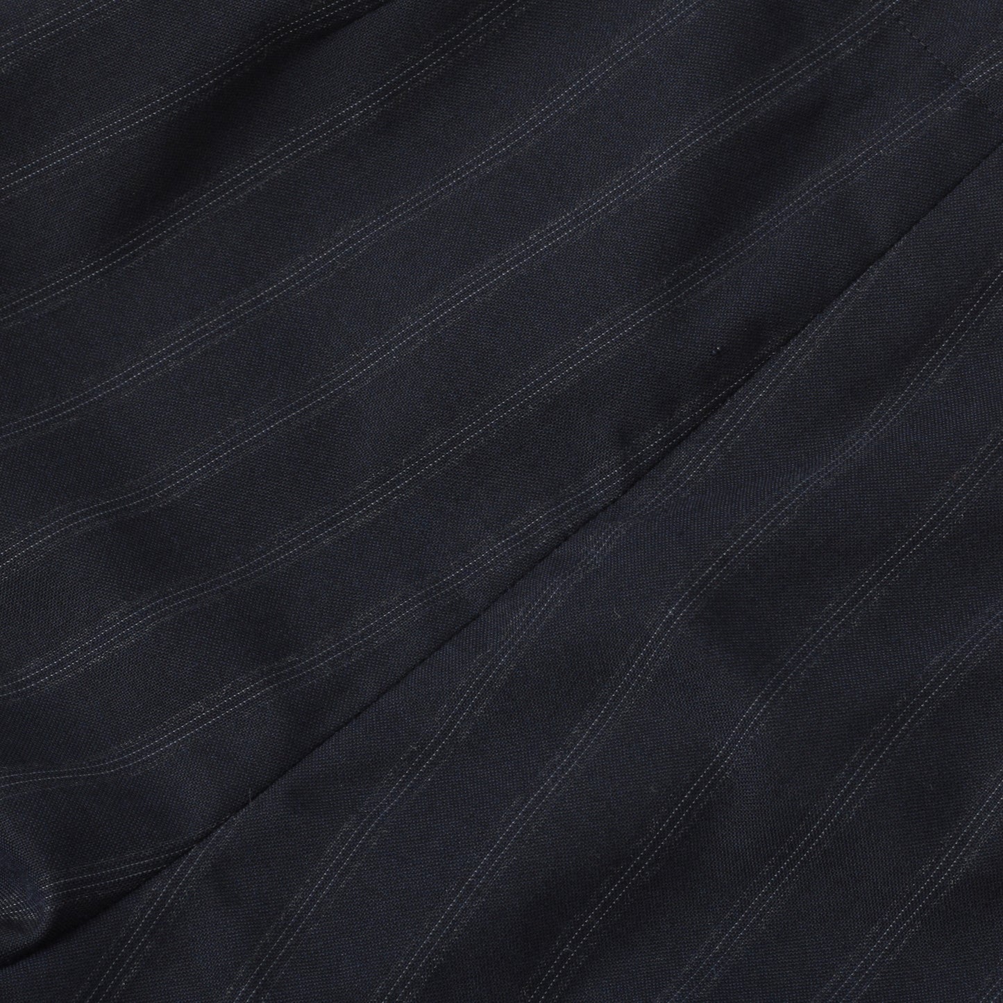 WIDE STRIPE WOOL TROUSERS