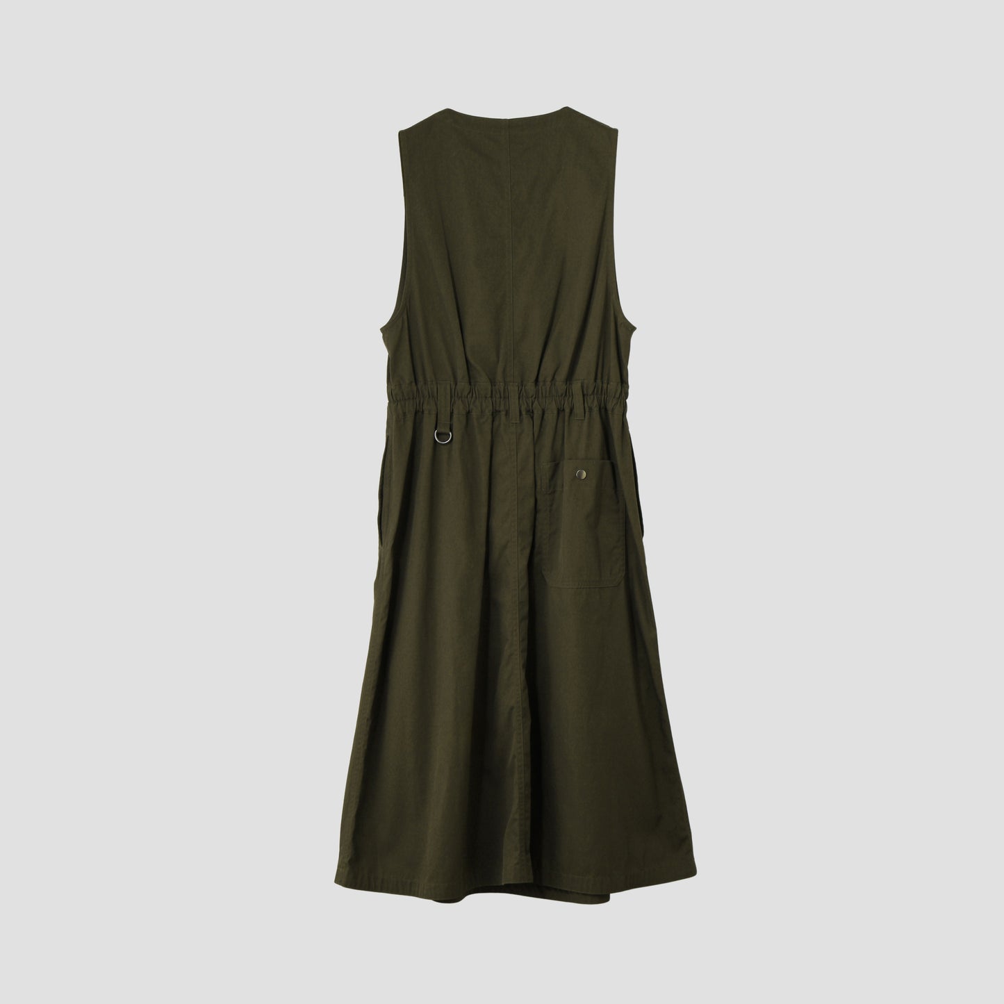 HIGH TWIST COTTON TWILL DRESS