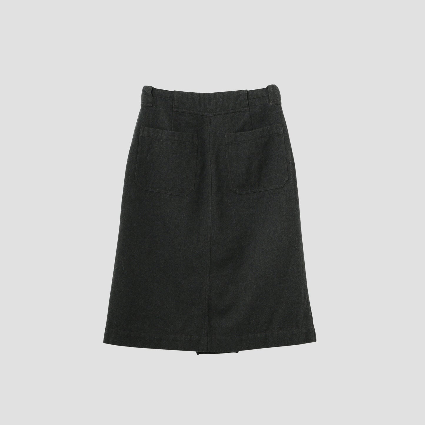 WOOL COTTON DRILL SKIRT