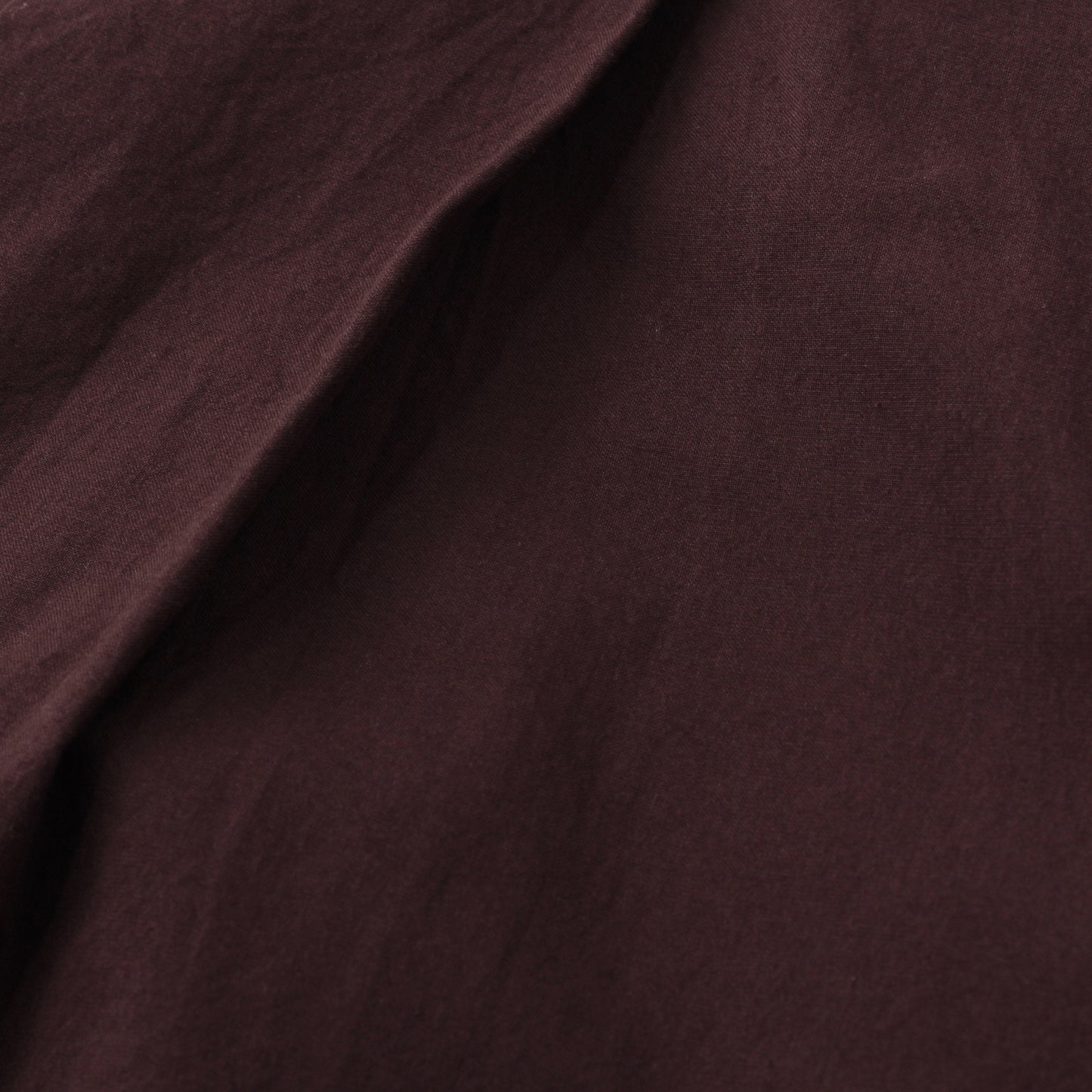 MATT COTTON SILK POPLIN TROUSERS