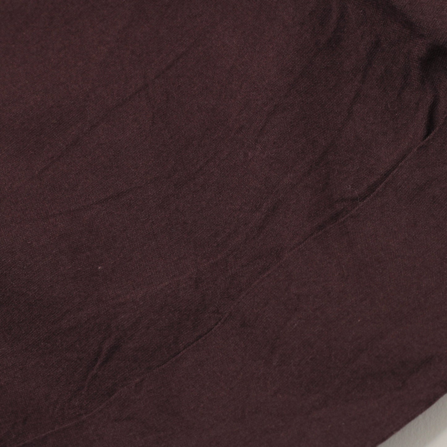 MATT COTTON SILK POPLIN TROUSERS