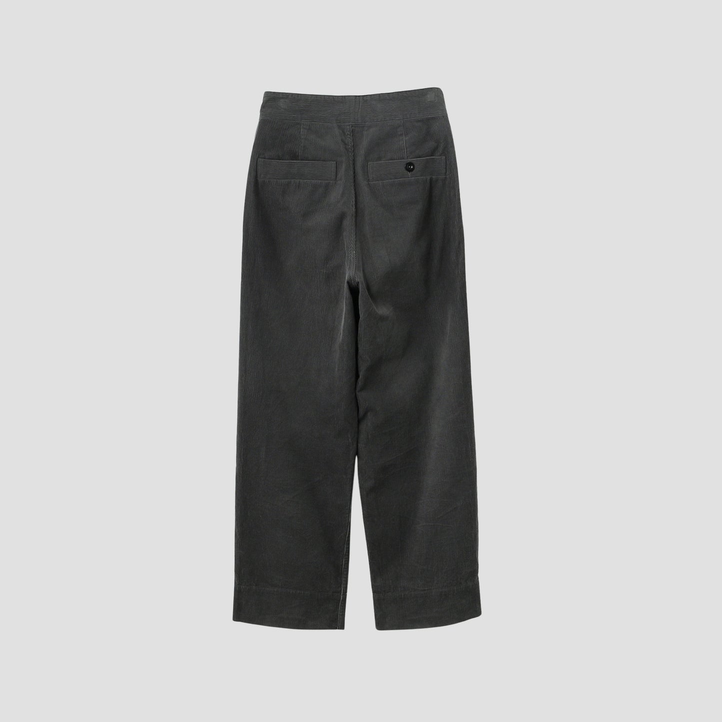 DRY COTTON NEEDLECORD TROUSERS