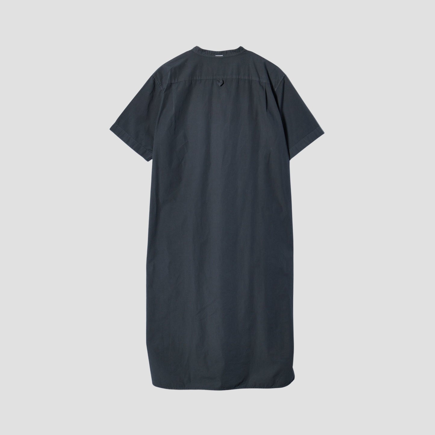 GARMENT DYE COTTON POPLIN DRESS