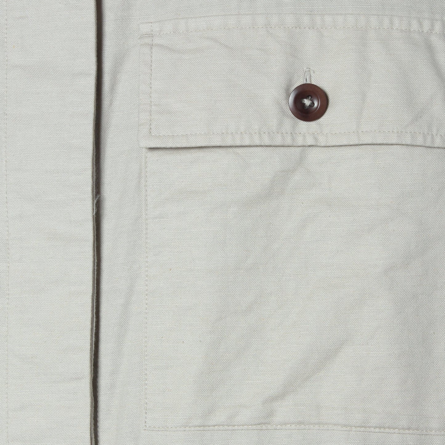 COTTON LINEN OXFORD DRESS