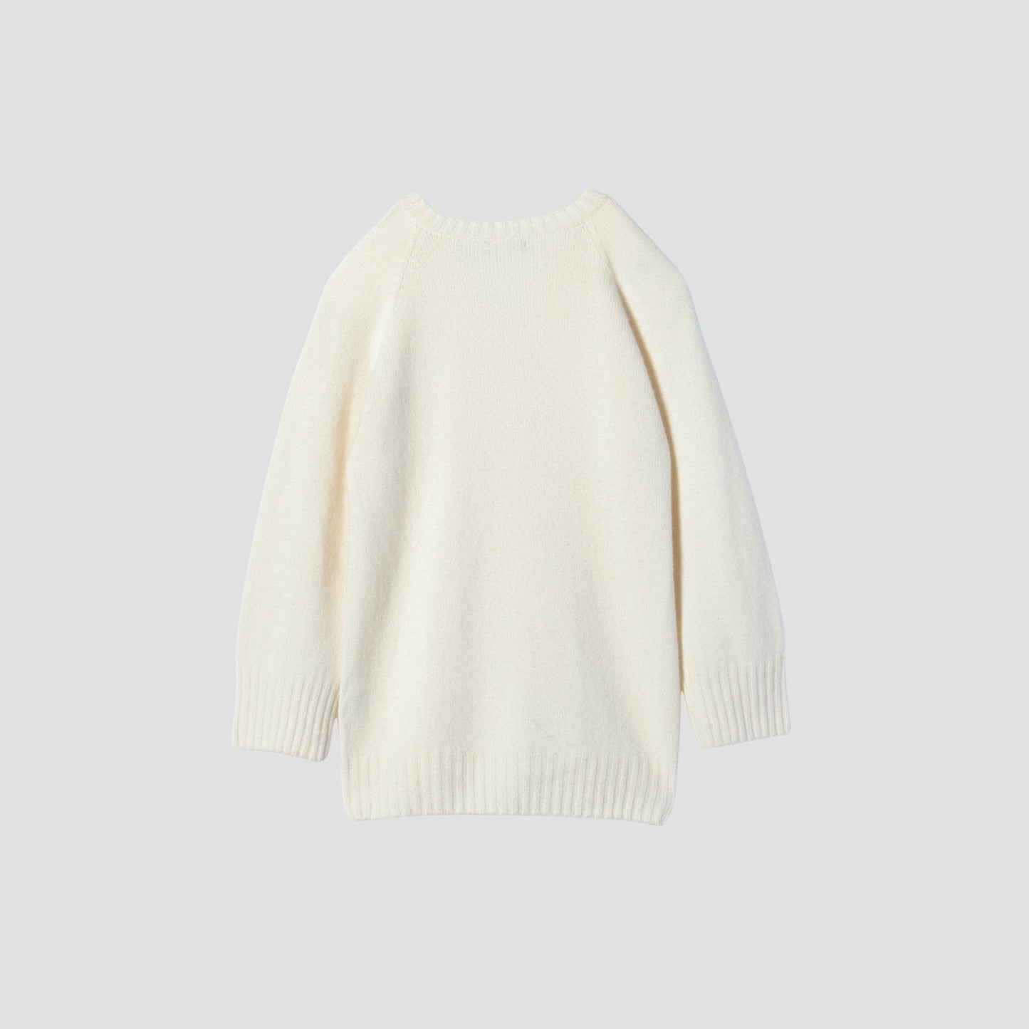 OVERSIZED V NECK JUMPER KNIT