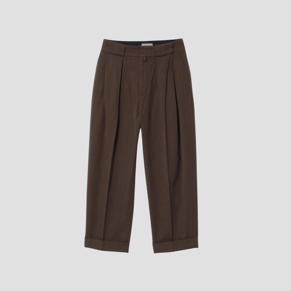 WOOL COTTON TROUSERS