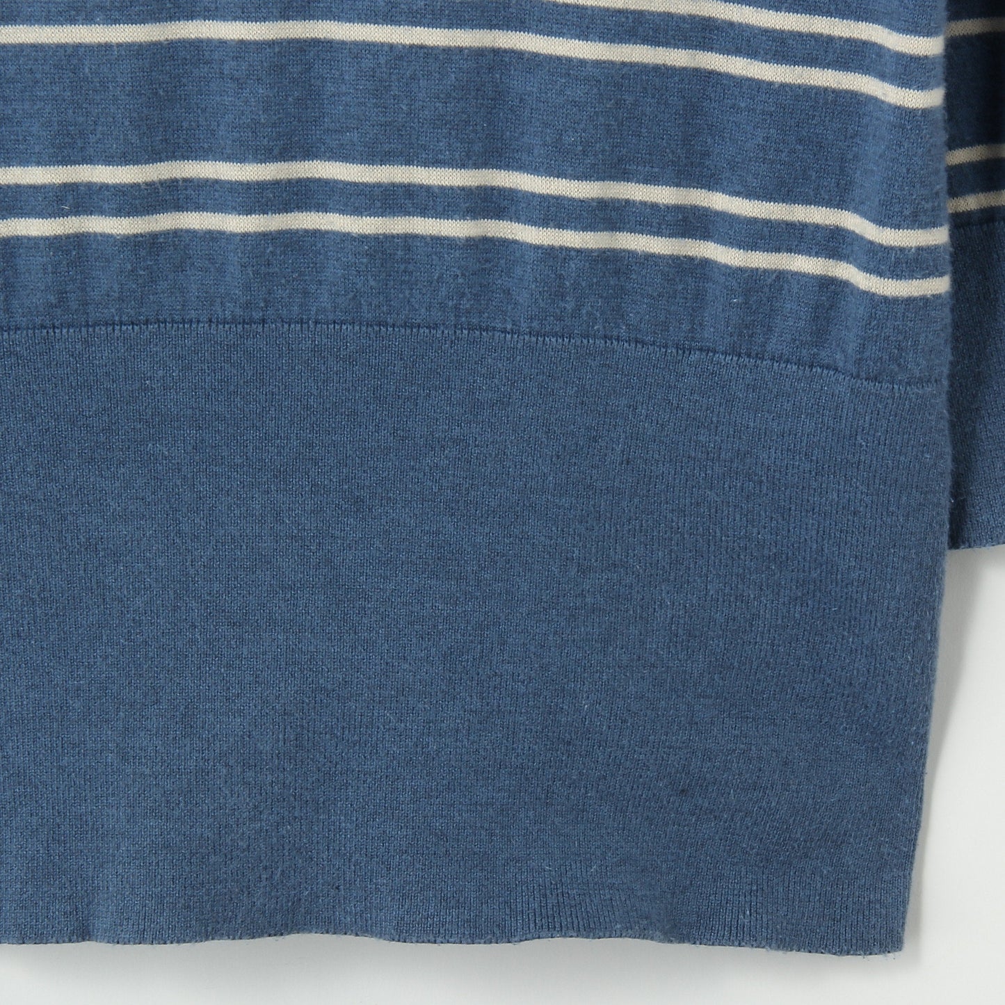 SEA ISLAND COTTON HIGH RIB JUMPER KNIT