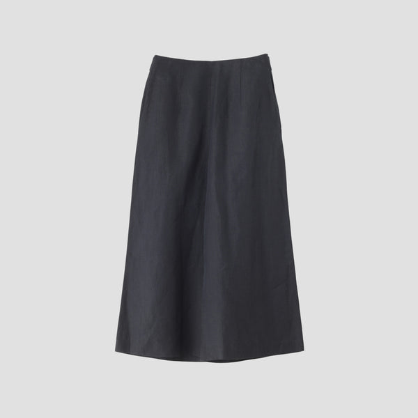 HIGH DENSE LINEN TROUSERS