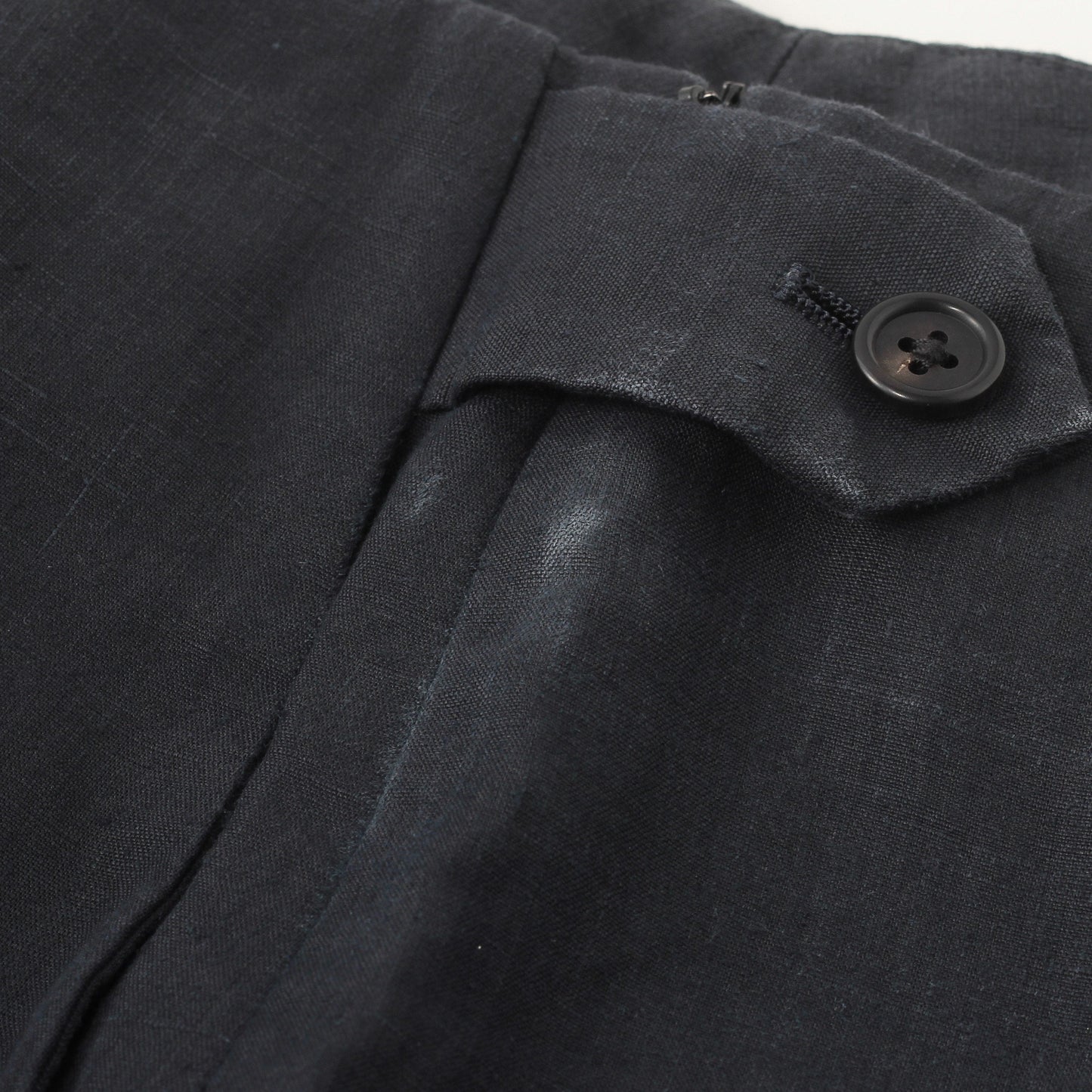 HIGH DENSE LINEN TROUSERS