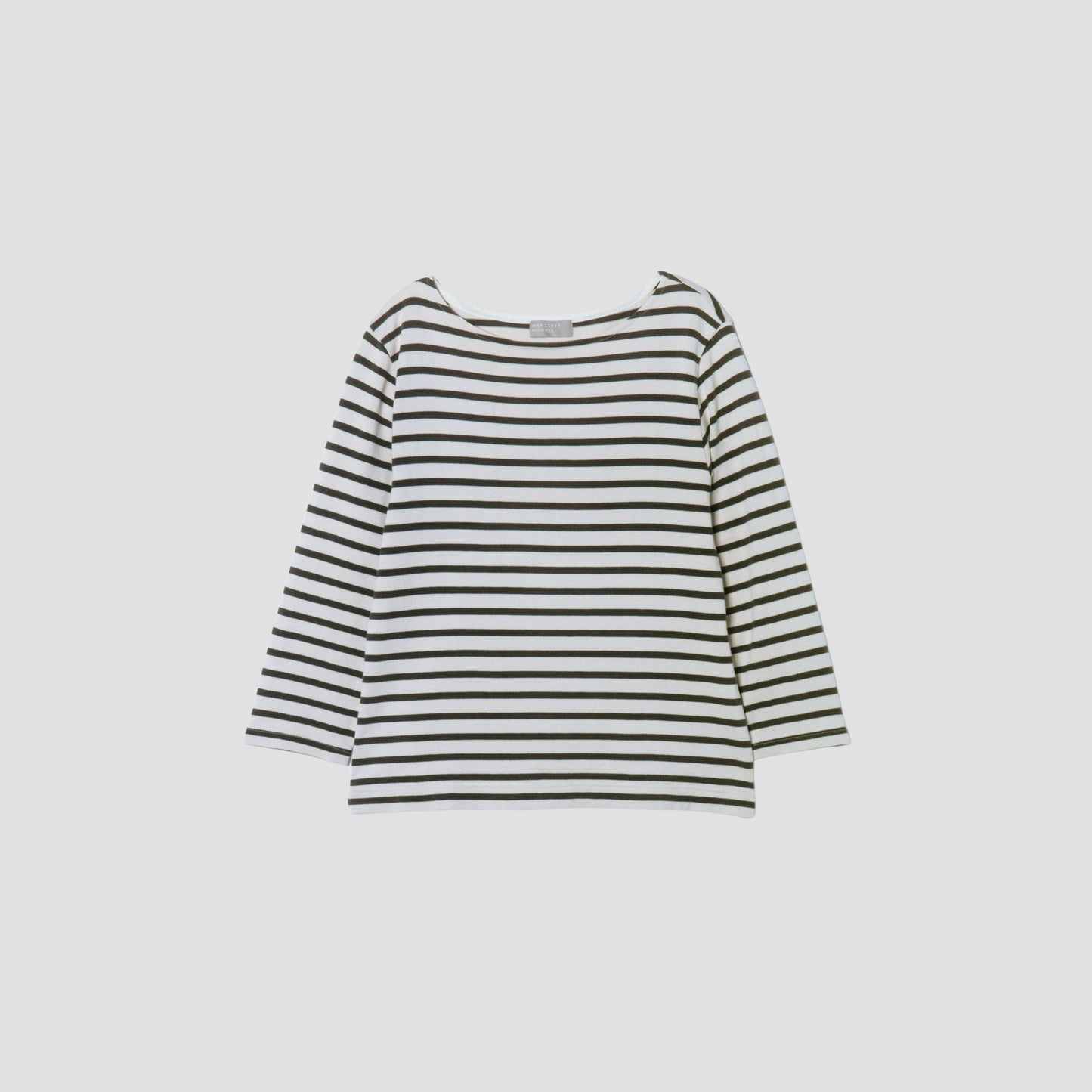 COTTON PARALLEL STRIPE JERSEY