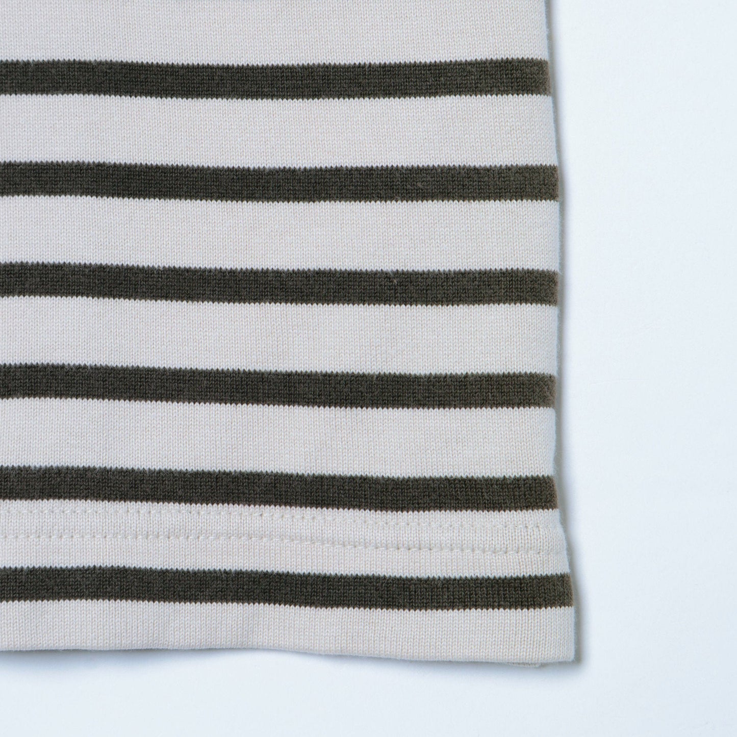 COTTON PARALLEL STRIPE JERSEY