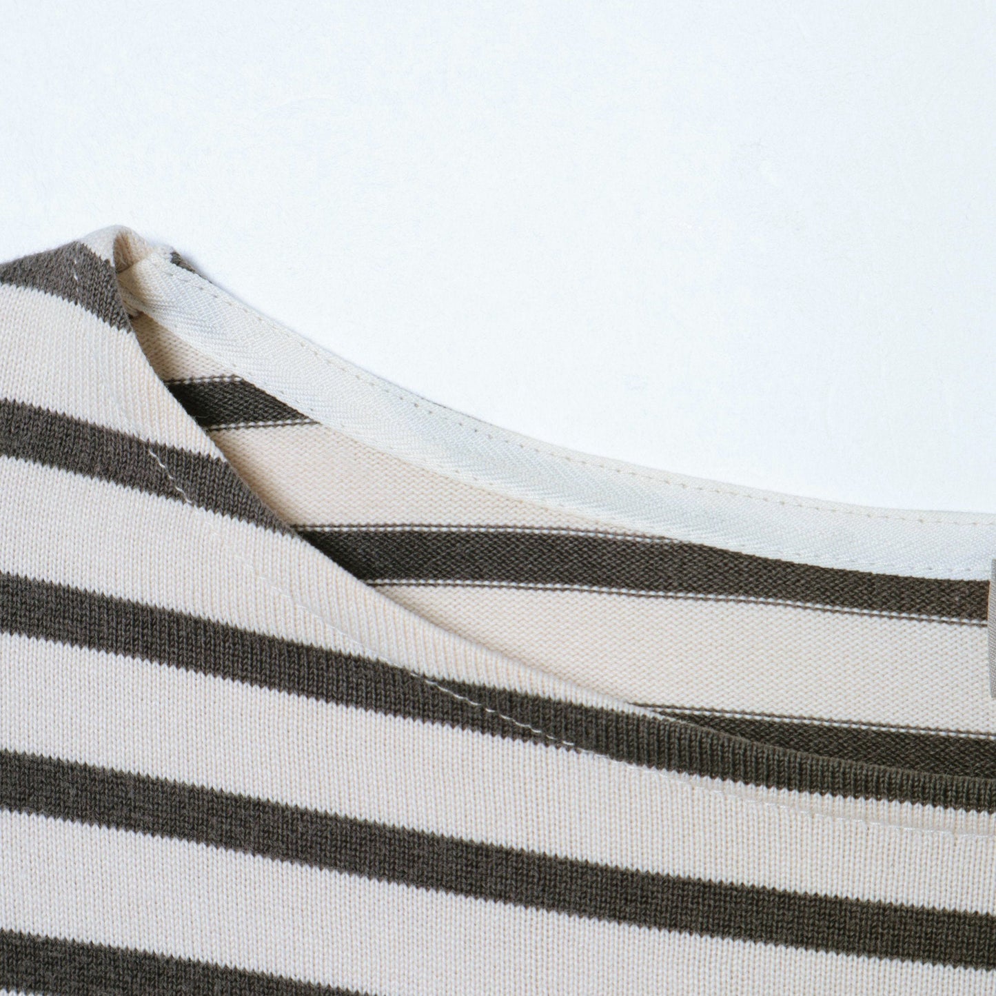 COTTON PARALLEL STRIPE JERSEY