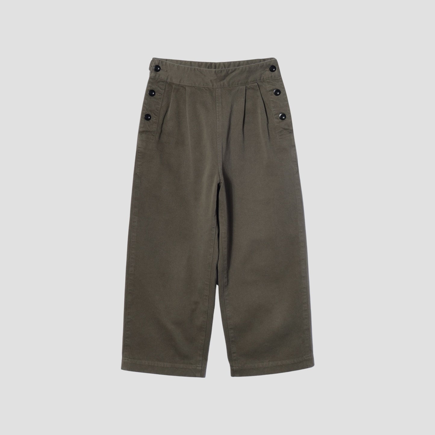 WOOL COTTON HEAVY TWILL TROUSERS