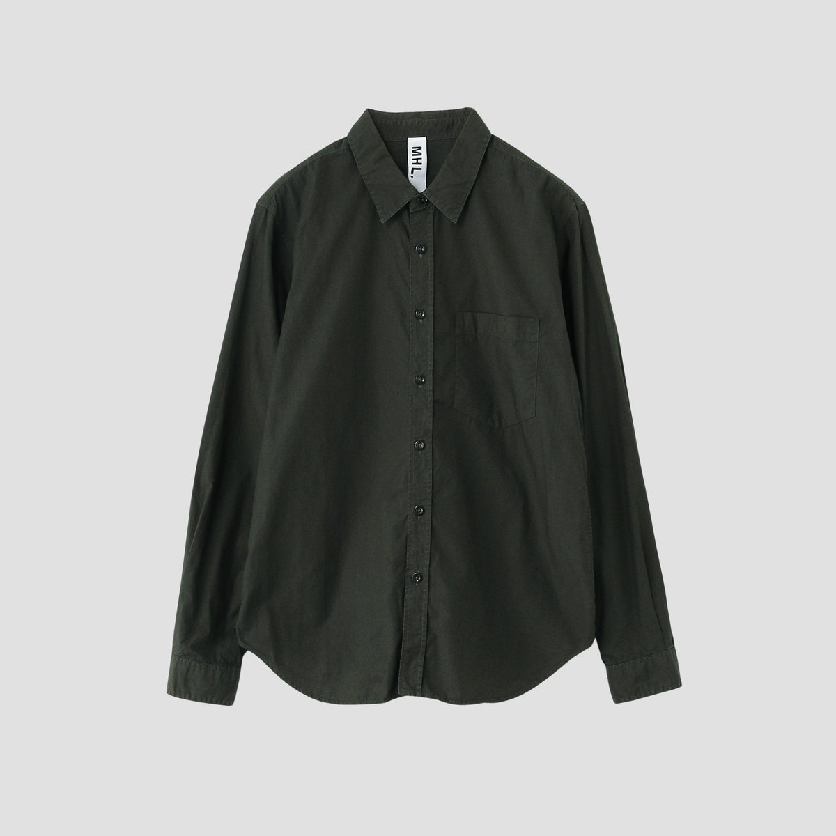 GARMENT DYE POPLIN SHIRT