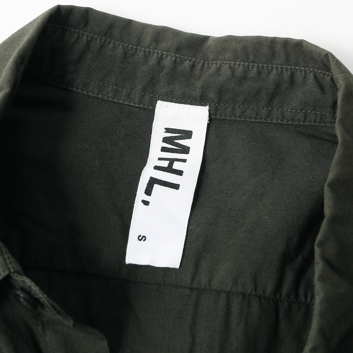 GARMENT DYE POPLIN SHIRT