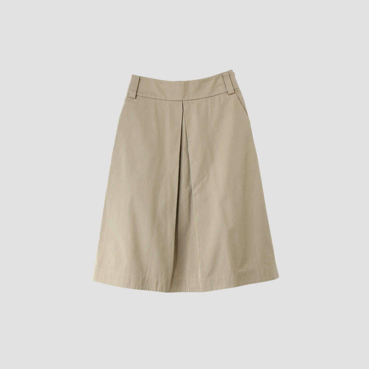 HIGH DENSE COTTON TWILL SKIRT