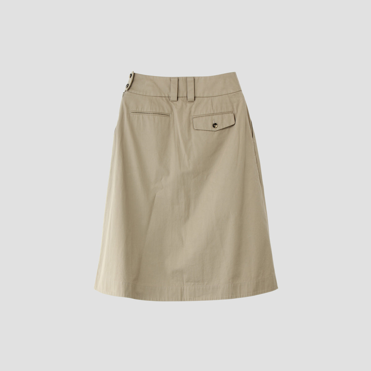 HIGH DENSE COTTON TWILL SKIRT