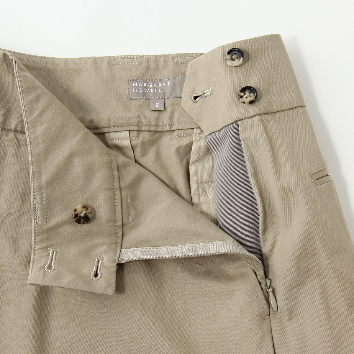HIGH DENSE COTTON TWILL SKIRT