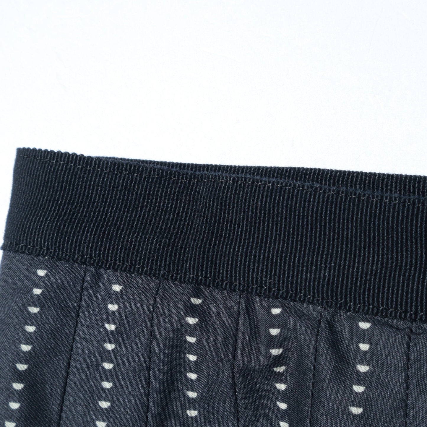 HALF MOON COTTON SKIRT