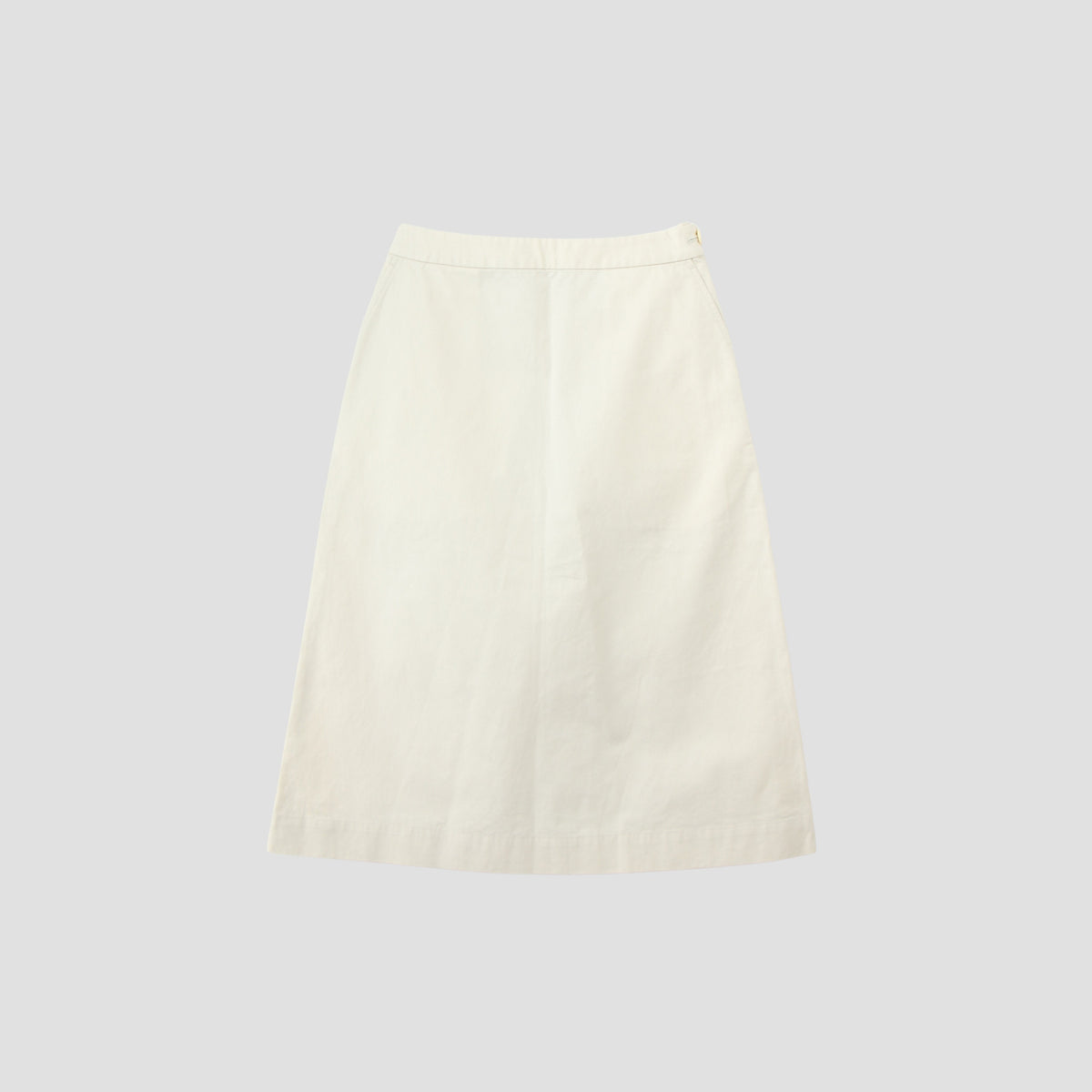 LIGHT COTTON LINEN TWILL SKIRT