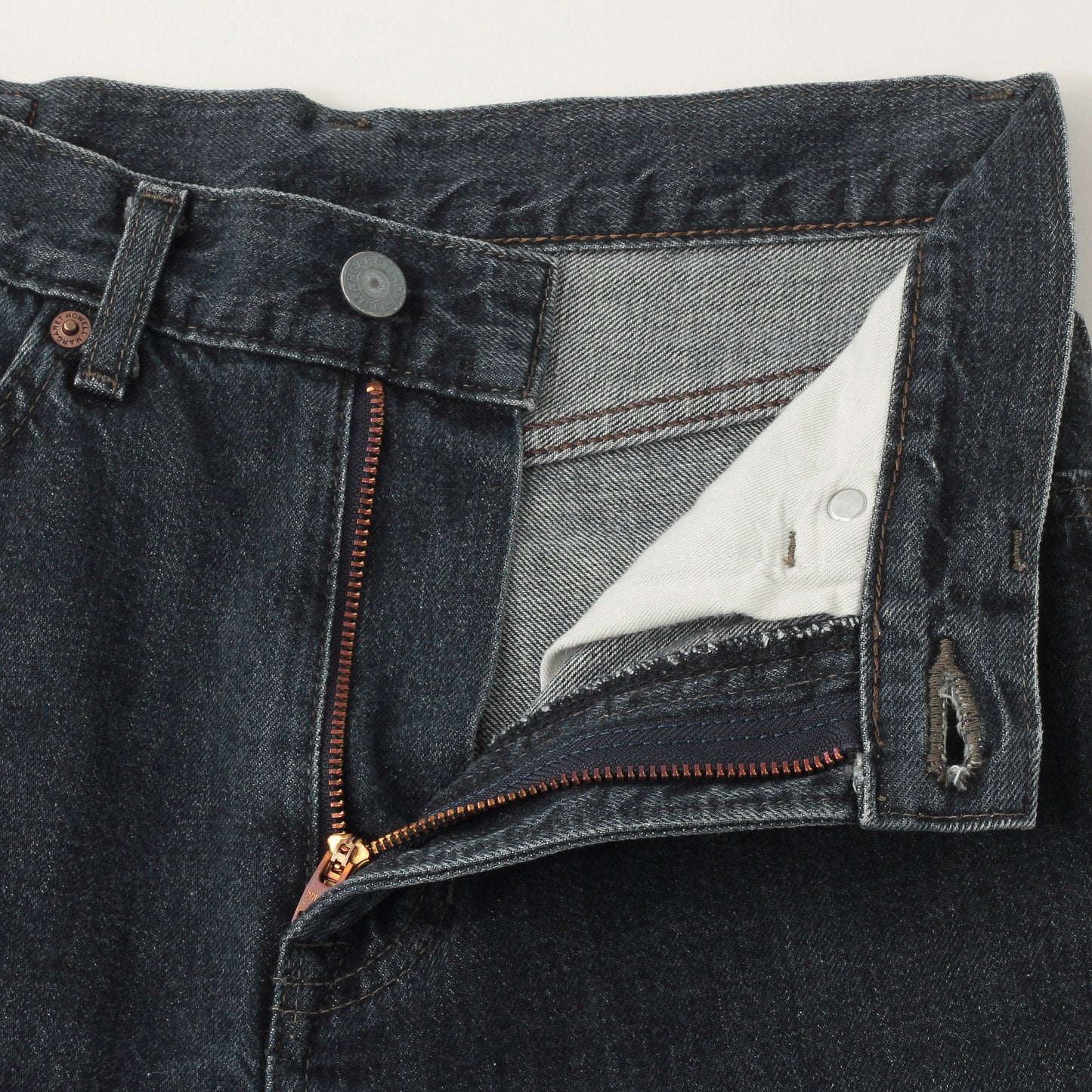 MID WEIGHT DENIM TROUSERS