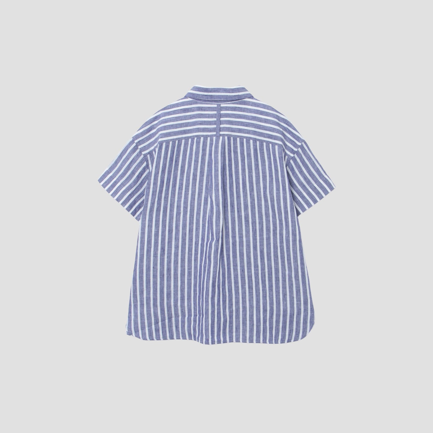 WIDE STRIPE LINEN SHIRT