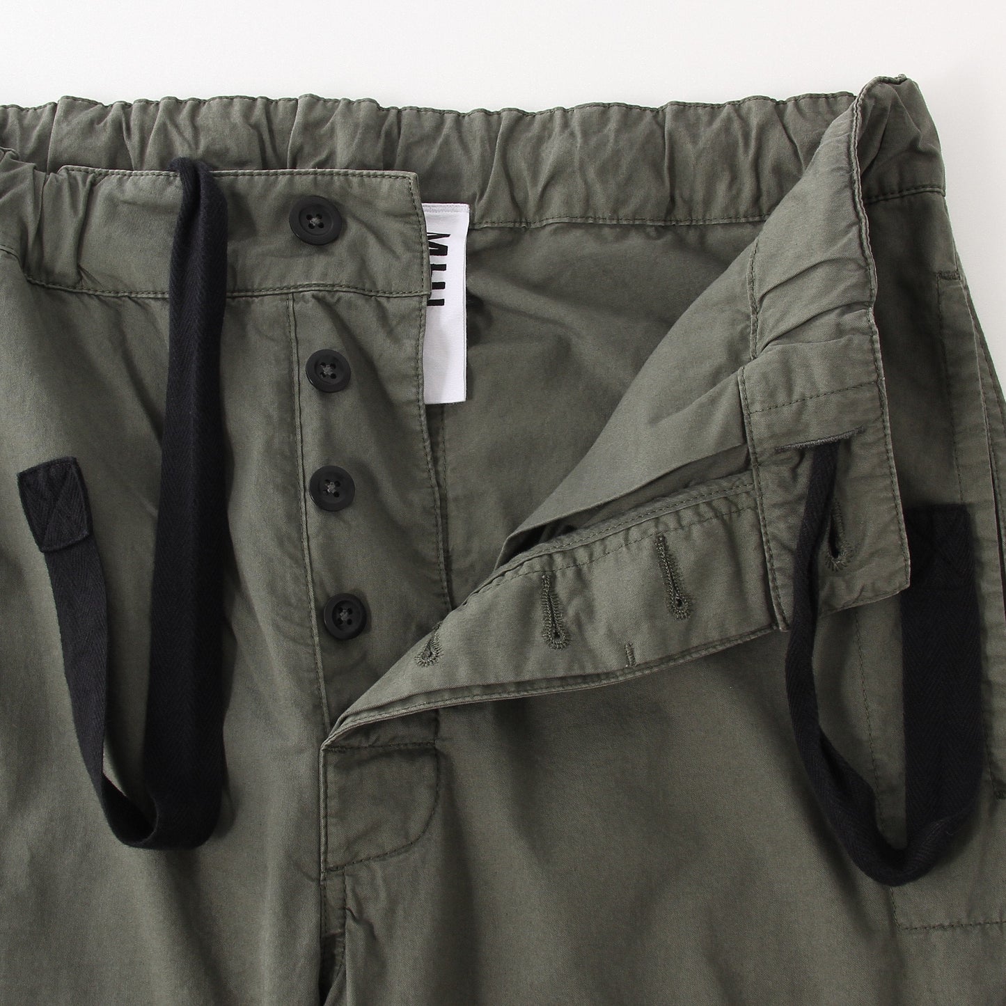 SUPERFINE COTTON TWILL TROUSERS
