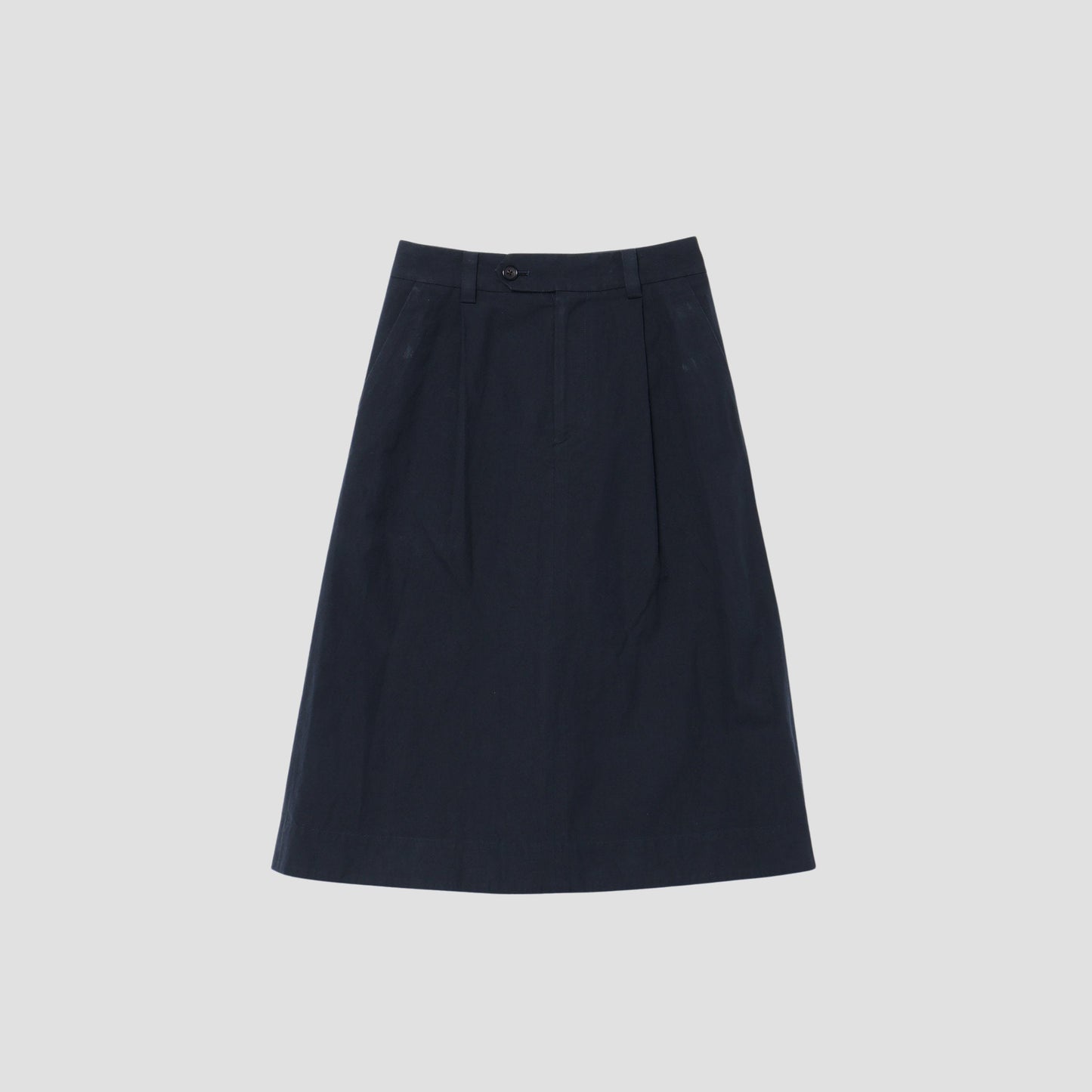COTTON LINEN SILK SKIRT