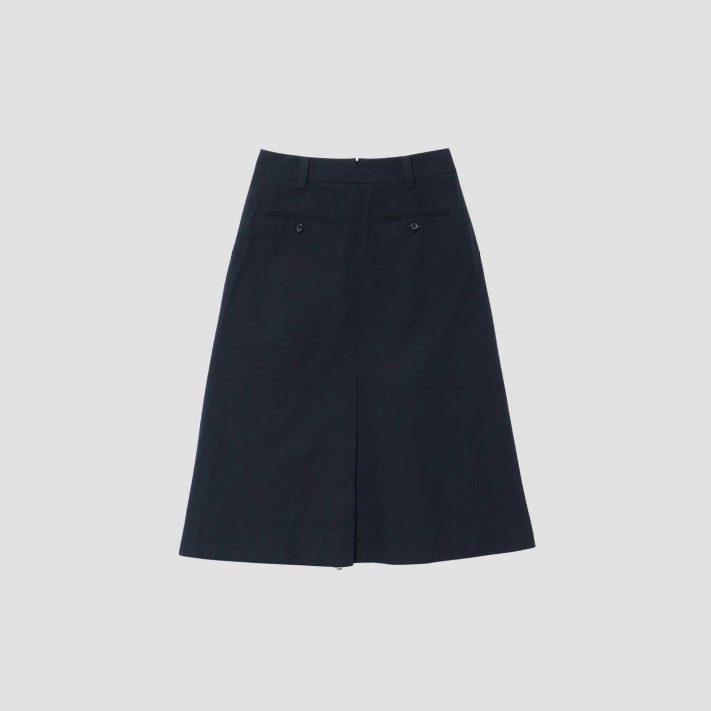 COTTON LINEN SILK SKIRT