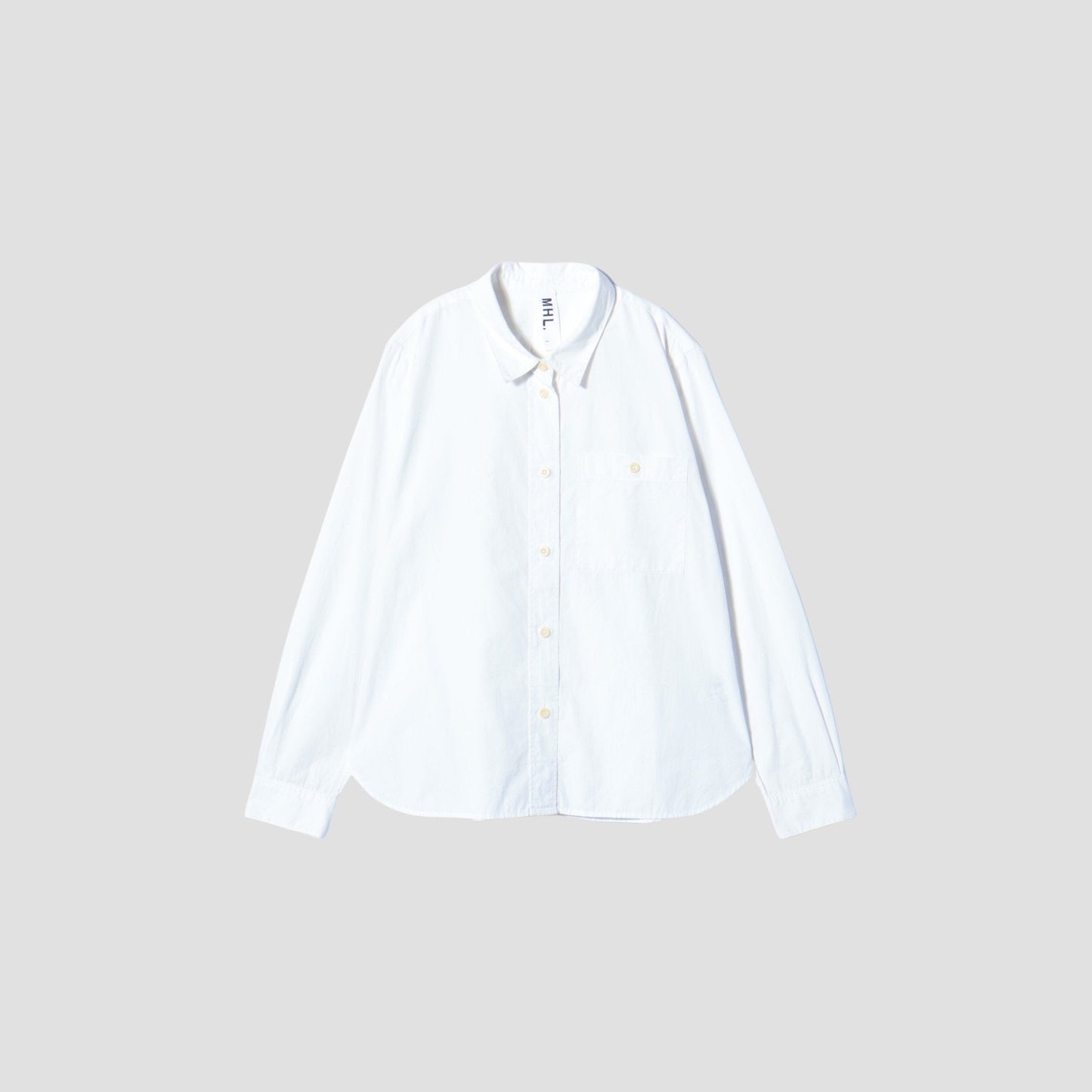 GARMENT DYE BASIC POPLIN SHIRT