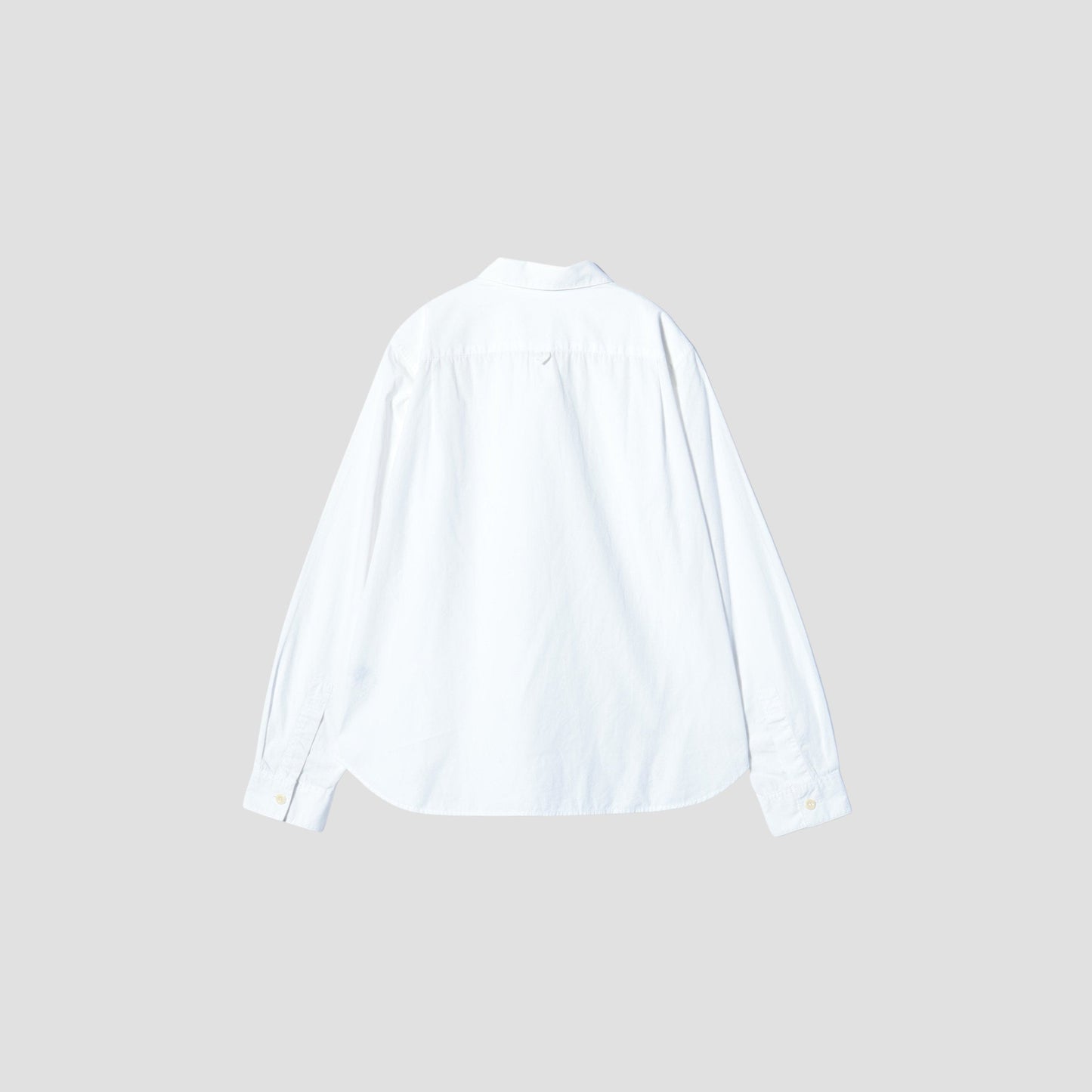 GARMENT DYE BASIC POPLIN SHIRT